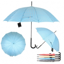 MK 체크패턴 14K 우산-블루