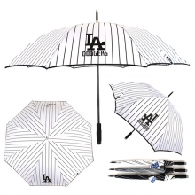 MLB LA 야구복 줄무늬 장우산-화이트